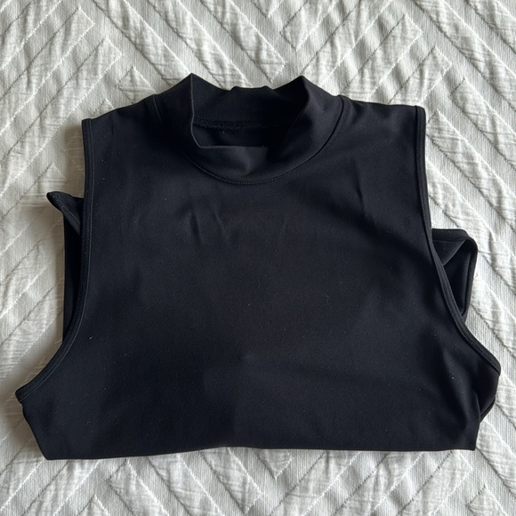 Black bodysuit tank, high neck - Picture 5 of 5